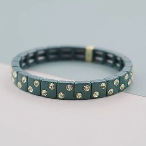 Roxanne Assoulin Twinkle Twinkle Bracelet in Forest *NEW*